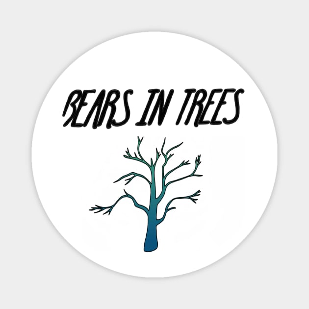 Bears in Trees Magnet by tru_media_